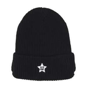 One Star Visor Beanie Black - Cappellino a Cuffia Nero BN00141-BLACK  HUF 