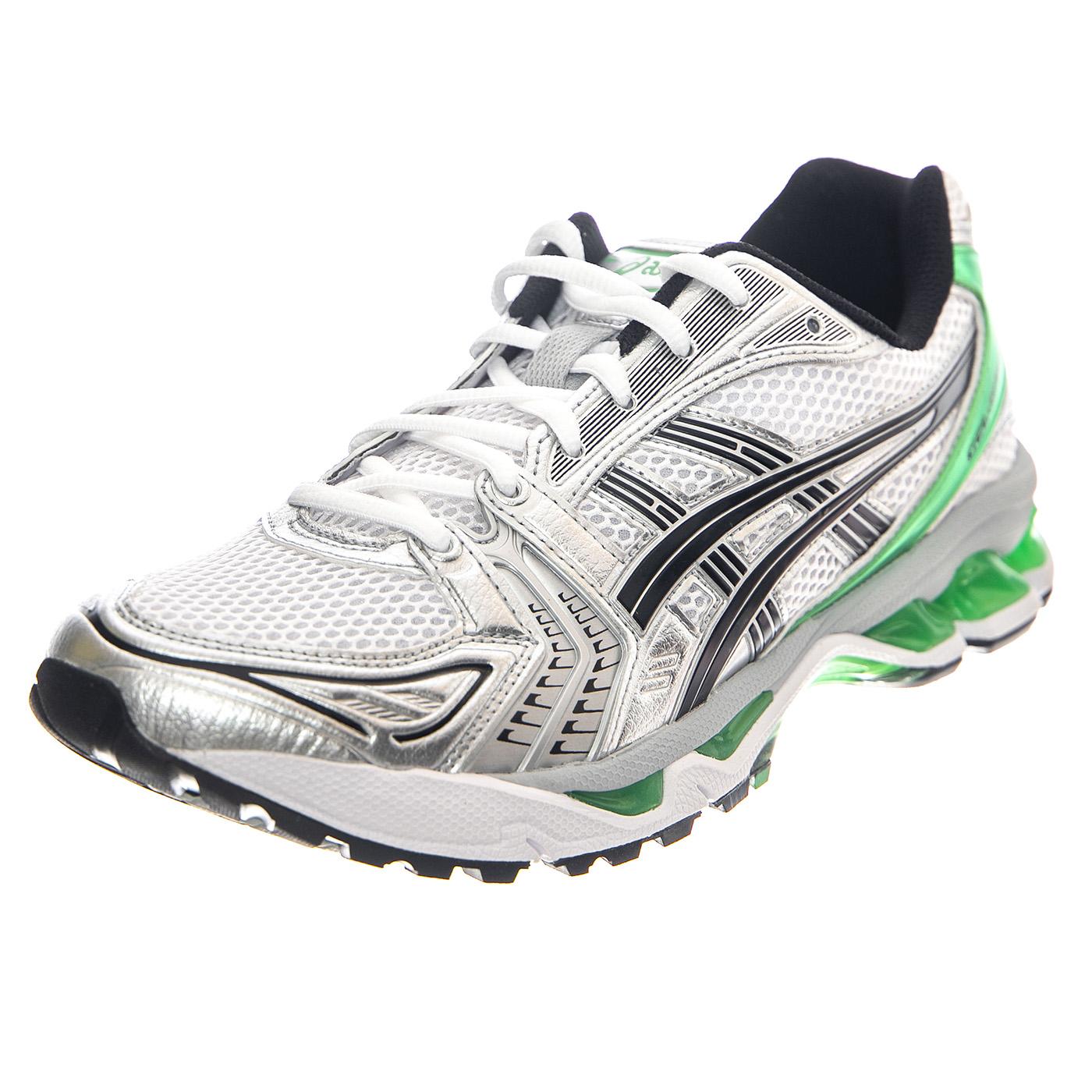 Gel-Kayano 14 White / Malachite Green - Scarpe Profilo Basso Uomo Multicolore 1201A019-110  ASICS 