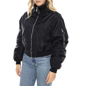 MA-1 Cropped Bomber -- Giacca Donna Nera F258010 3 ALPHA INDUSTRIES 