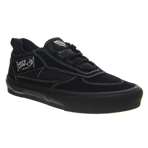Skate Safe Low Black / Black Uomo -- Scarpe Stringate Uomo Nero VN000EEH BKA1 VANS 