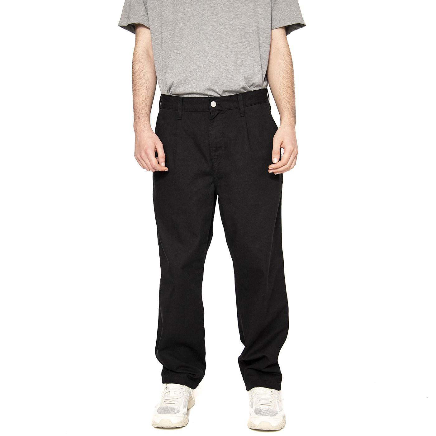 Albert Pant Black - Pabtaloni Uomo Neri I034804.8902  CARHARTT WIP 