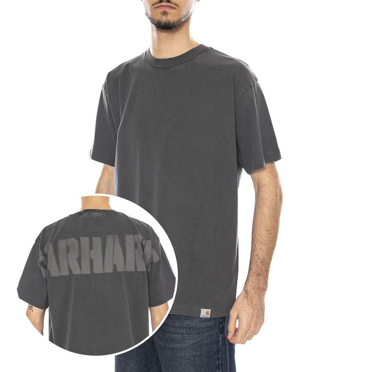 S/S RGGD T-Shirt -- Maglietta Uomo Nera I035448.89GD . CARHARTT WIP 