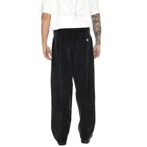 Bigwig Baggy Corduroy Pant Digital Black - Pantaloni Uomo Neri 142020218-DGB  OBEY 