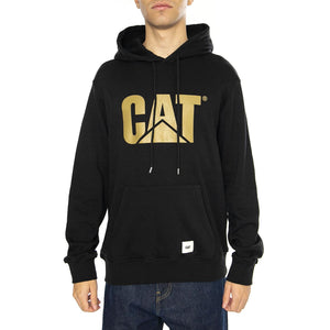 Logo Hoodie Black - Felpa con Cappuccio Uomo Nera 6050126-10158  CAT 