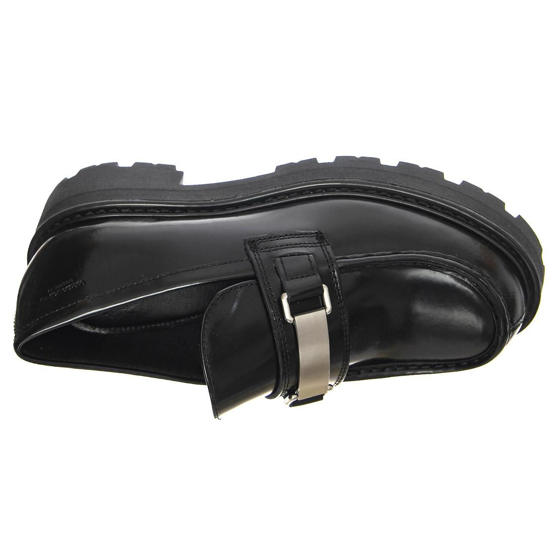 Cosmo 2.0 Cow Leather Black - Mocassini Donna Neri con Dettagli a Contrasto VBS5249-104-20  VAGABOND 