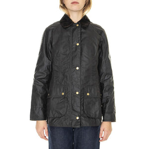 Beadnell Wax Jacket Rustic - Giacca Invernale Donna Marrone FW22-LWX0667-RU52  BARBOUR 