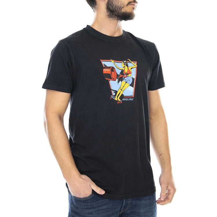  Dolly T-Shirt Black  SANTA CRUZ 