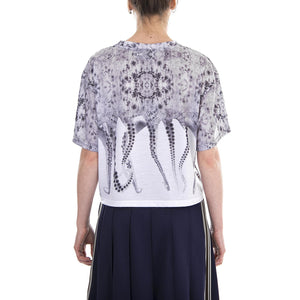 W-OCTOPUS CROPPED TEE W-Sublimated REALWHITE 18SOTS07W-REALWHITE-W  OCTOPUS 