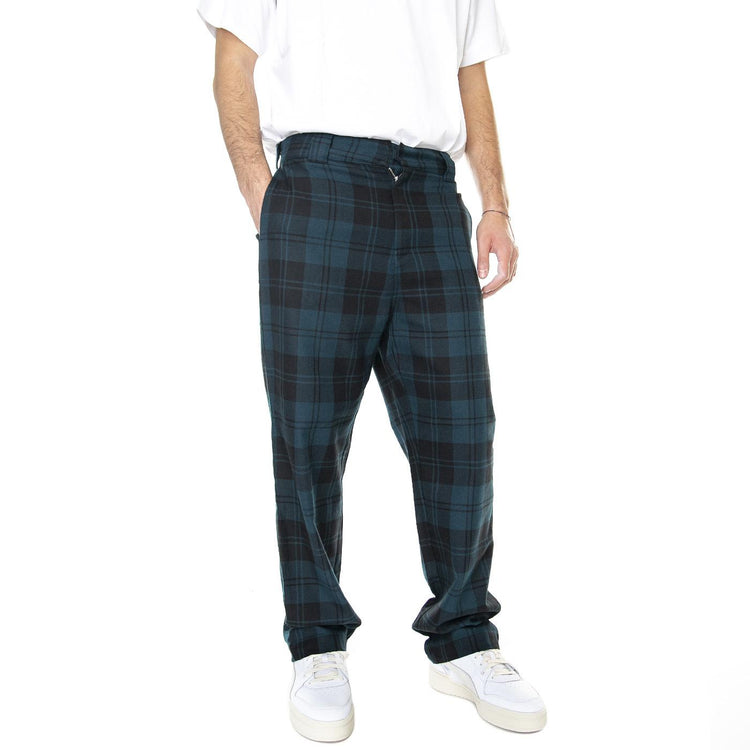 Pulford Pant Pulford Check, Duck Blue - Pantaloni Denim Jeans Uomo Multicolore I026998.05B.90.03  CARHARTT WIP 
