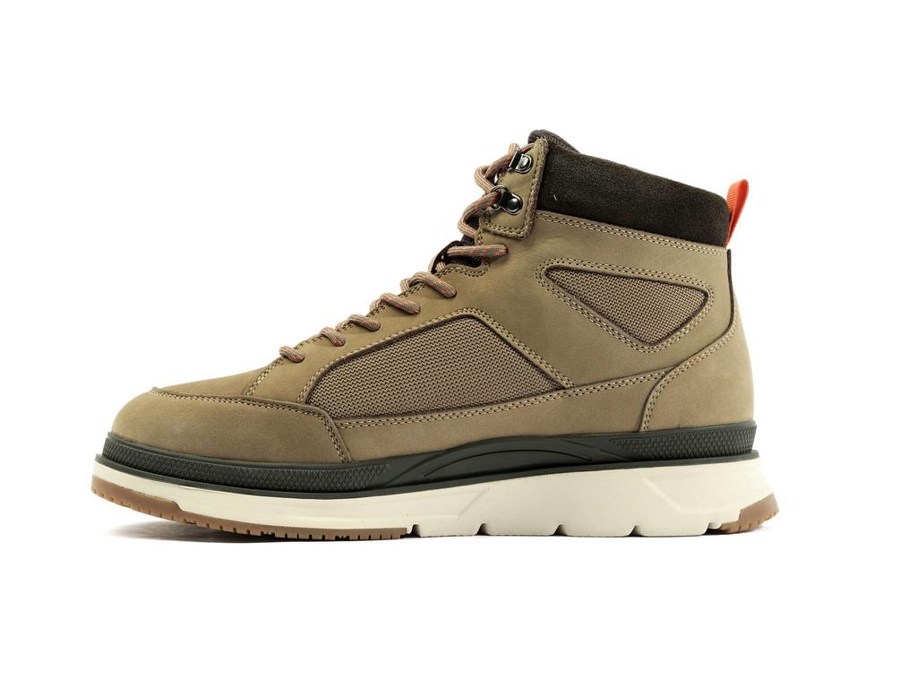 Pallasider Mid Cuff Dusky Green - Scarpe Stringate Profilo Alto Uomo Verdi PAS08878-377-M  PALLADIUM 