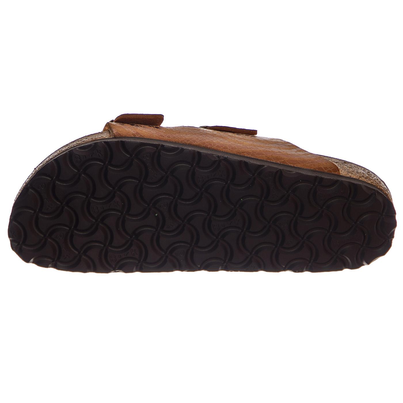 Arizona Zebra Pecan, Synthetics - Sandali Donna Marroni 1029509  BIRKENSTOCK 