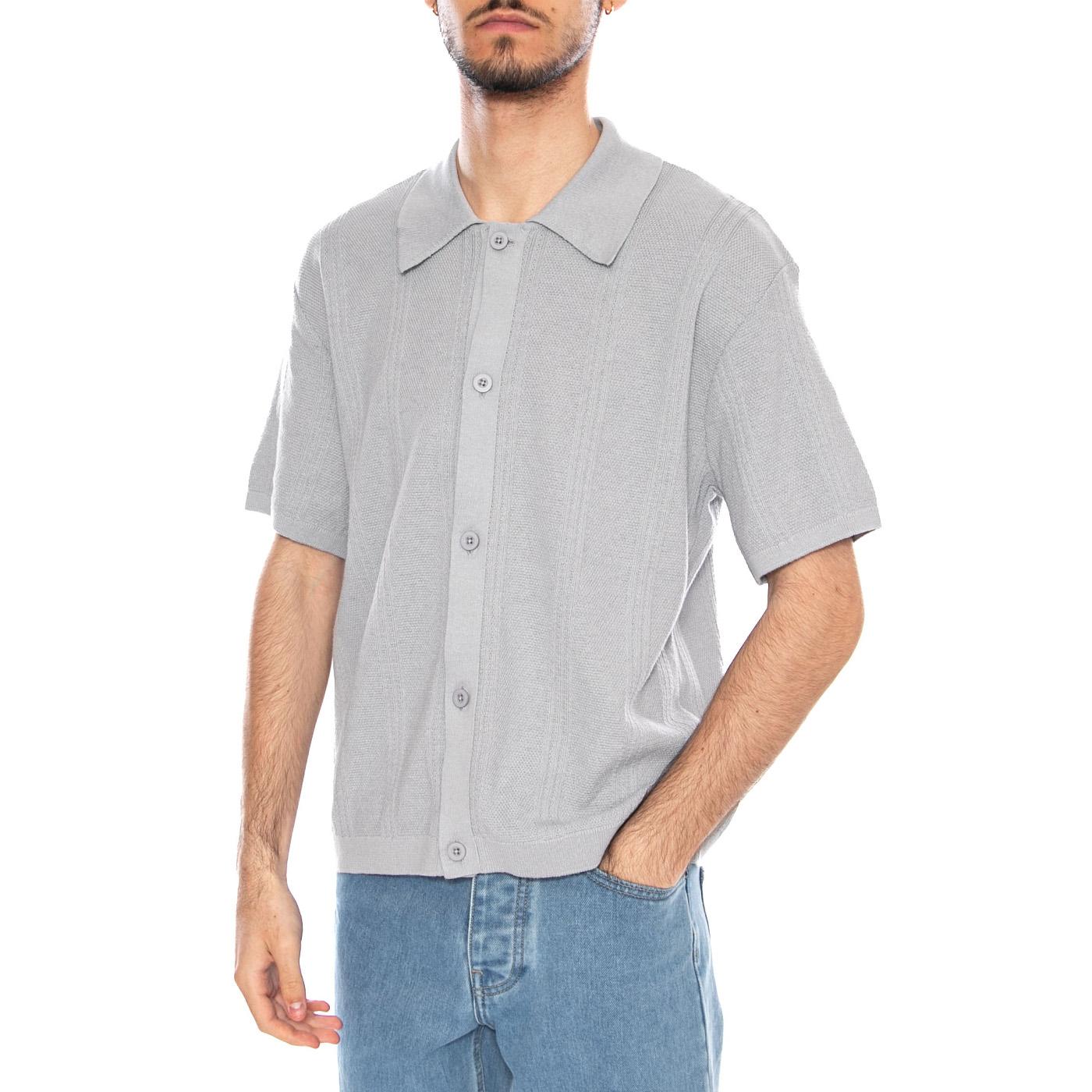 Luis Buttoned Polo Grey - Polo Uomo Grigia I036562.91.00. 91,00 EDWIN 