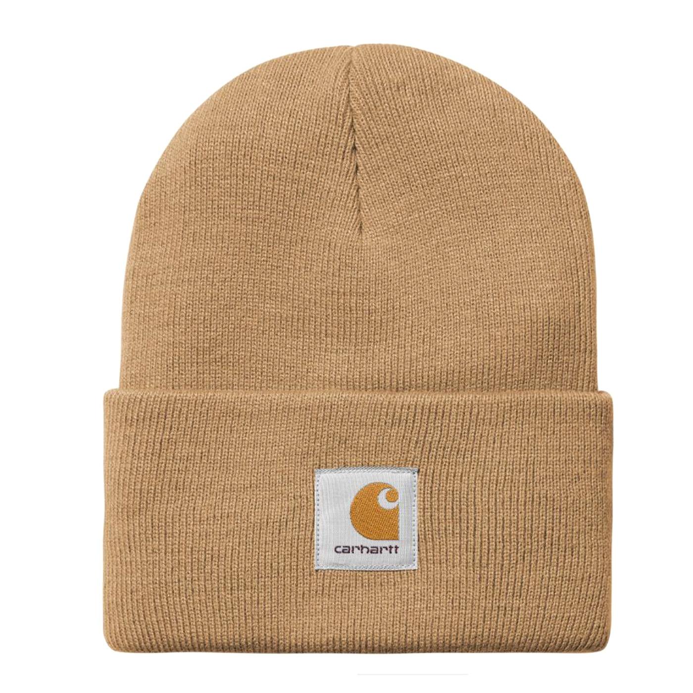 Acrylic Watch Hat Peanut - Cappellino a Cuffia Marrone I020222.2FSXX  CARHARTT WIP 