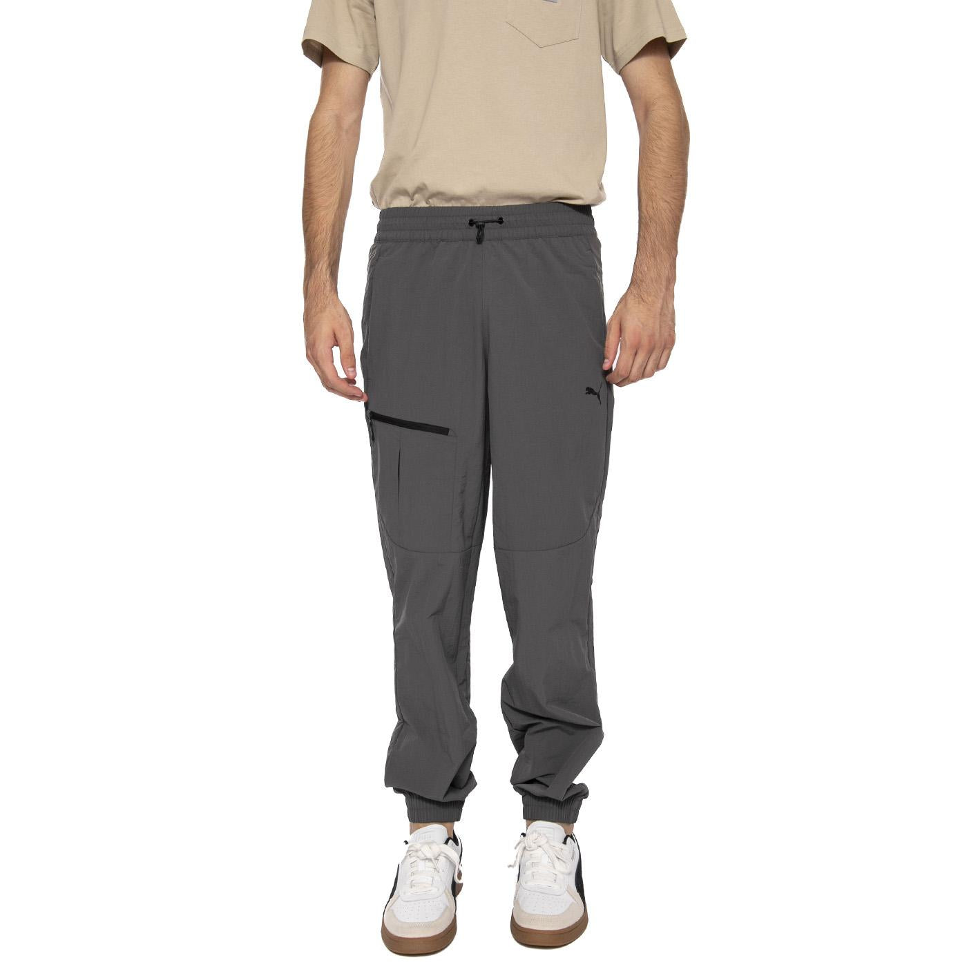 PUMATECH Woven Cargo Pants cl Dusky Gray - Pantaloni Uomo Grigi 688046-44  PUMA 