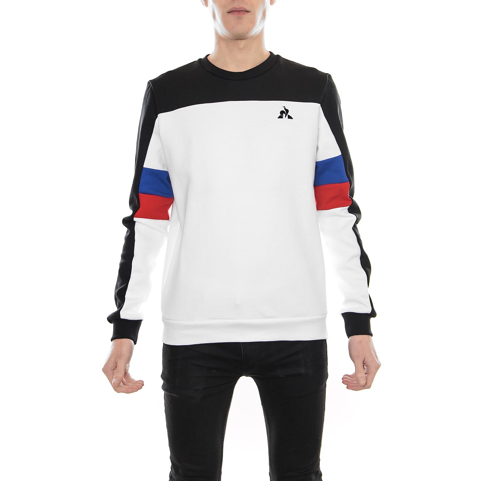 INSPI FOOTBALL Crew Sweat N°1 M n.o. white 1810683  LE COQ SPORTIF 