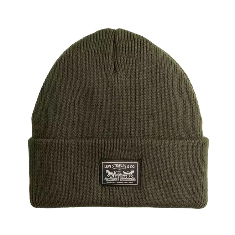 Autunno / Inverno - Backpatch Beanie Duffle Bag Green - Berretto Verde 000J4-0016  LEVIS 