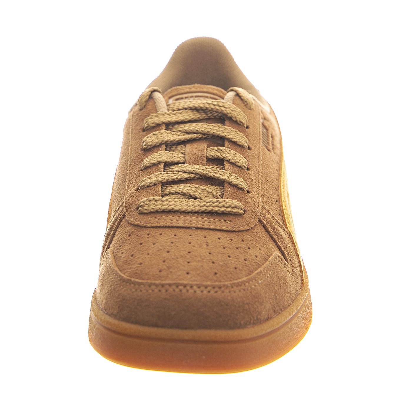 Indoor R-Suede Chocolate Chip / Sport Yellow - Scarpe Profilo Basso Uomo Marroni 398531-02  PUMA 