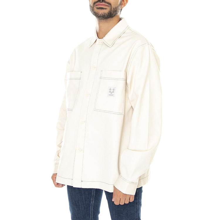 Hangar Shirt Natural - Camicia Uomo Beige W22S-HANGAR-NAT  USUAL 