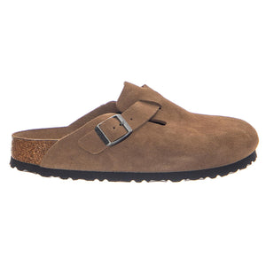 Boston SFB Dark Tea, Suede Leather - Sandali Uomo Marroni 1030861 DRT BIRKENSTOCK 