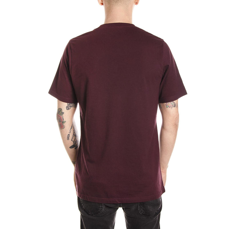 GILMORE S/S TEE MAROON 06-210498-MR  DICKIES 