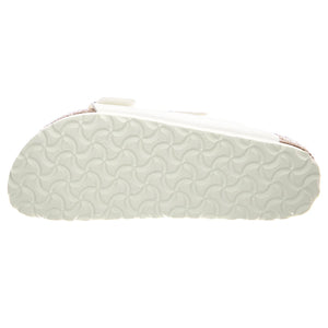 Arizona white Birko Flor - Sandali Uomo / Donna Bianchi 552683  BIRKENSTOCK 