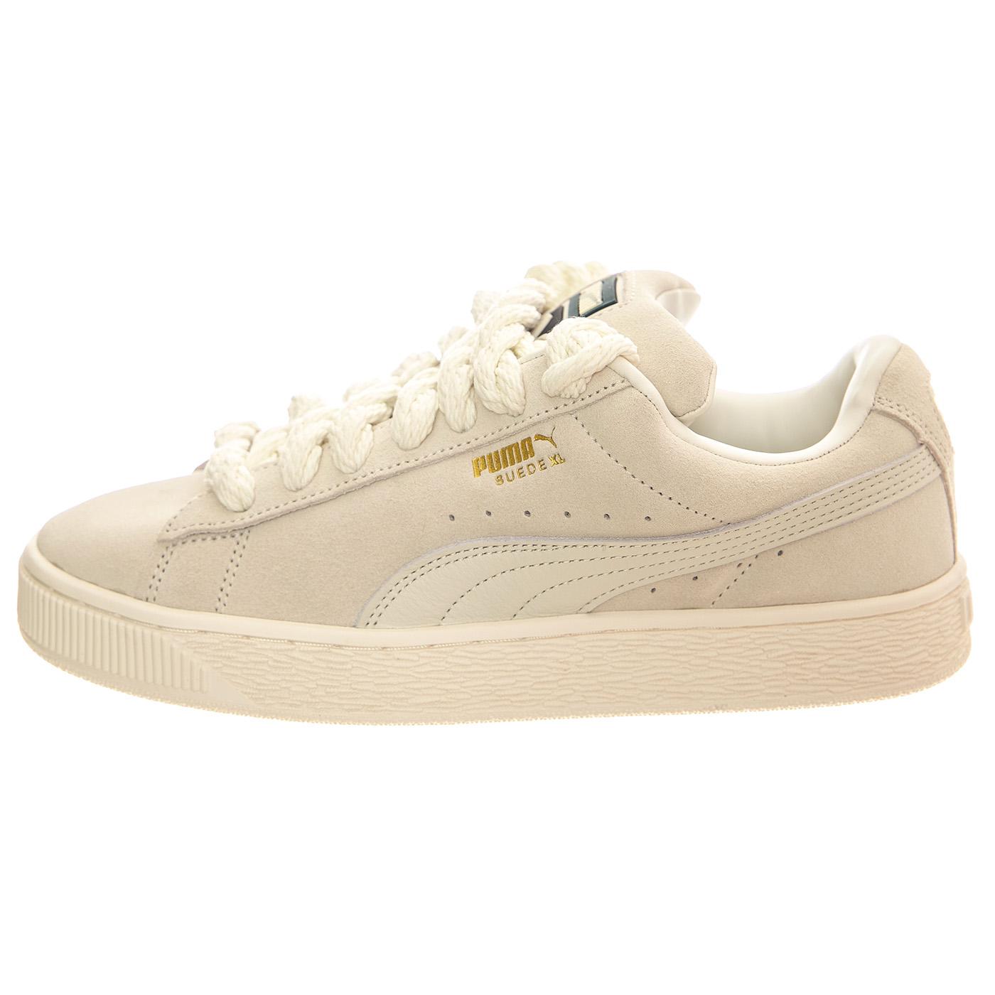 Suede XL Rope Frosted Ivory / Vapor Grey - Scarpe Stringate Profilo Basso Donna Grige 398708-01  PUMA 