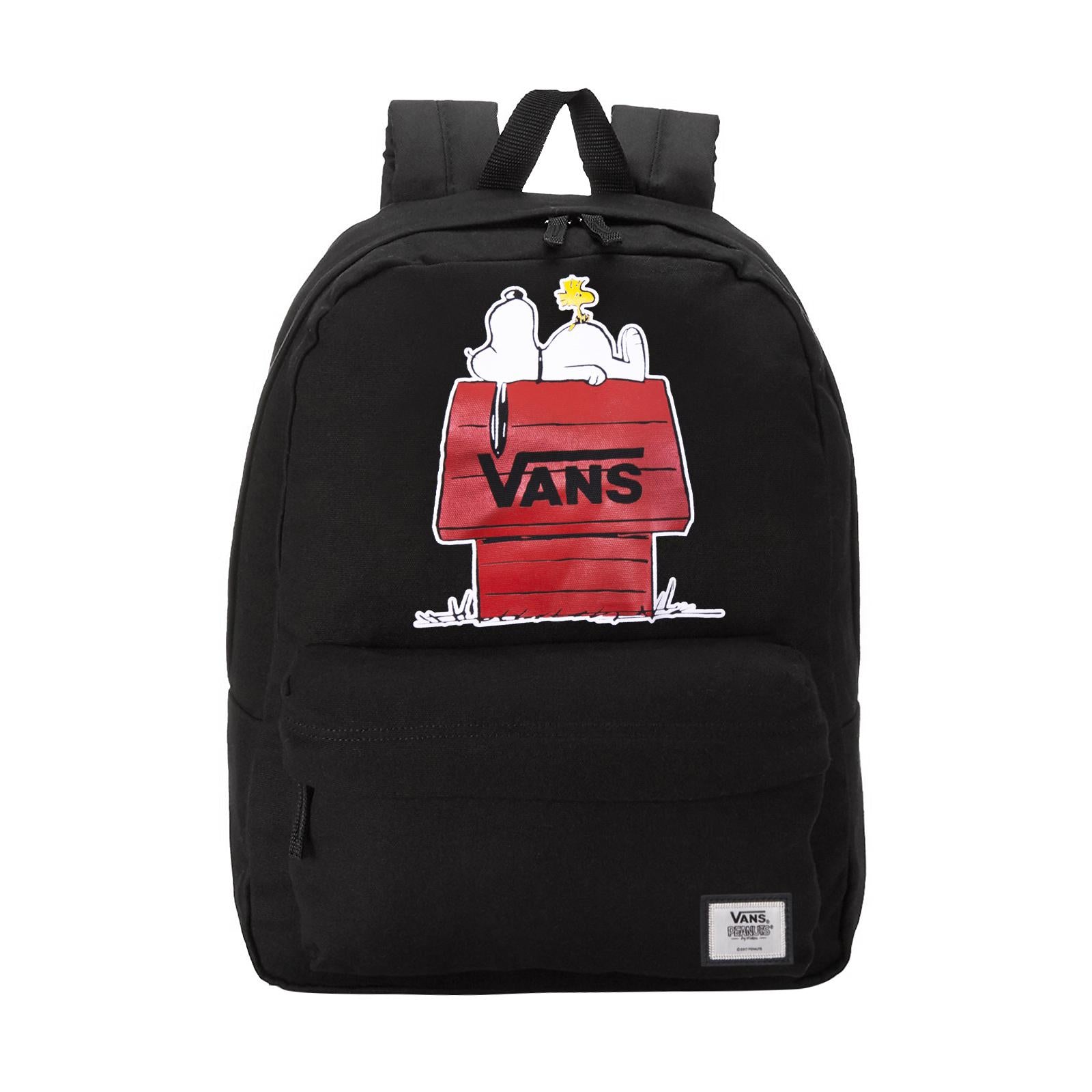 WM PEANUTS REALM BAC BLACK 85812_4  VANS 