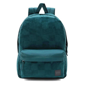 Wm Deana III Backpack Califas Checkerboard Cord Deep Teal - Zaino Verde VN00021M60Q1  VANS 