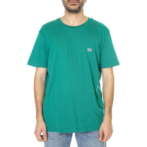 SS Patch Logo Tee Enigma Green - Maglietta Girocollo Uomo Verde L60UFQA1  LEE 