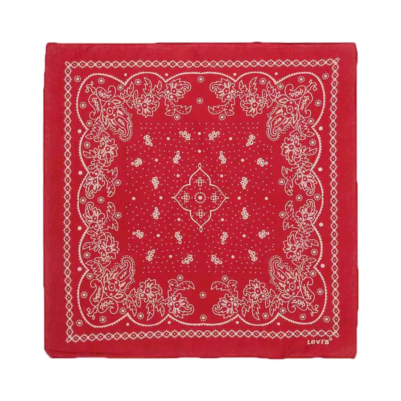 Paisley Bandana Caviar C - Bandana Rossa 77138 0632 LEVIS 