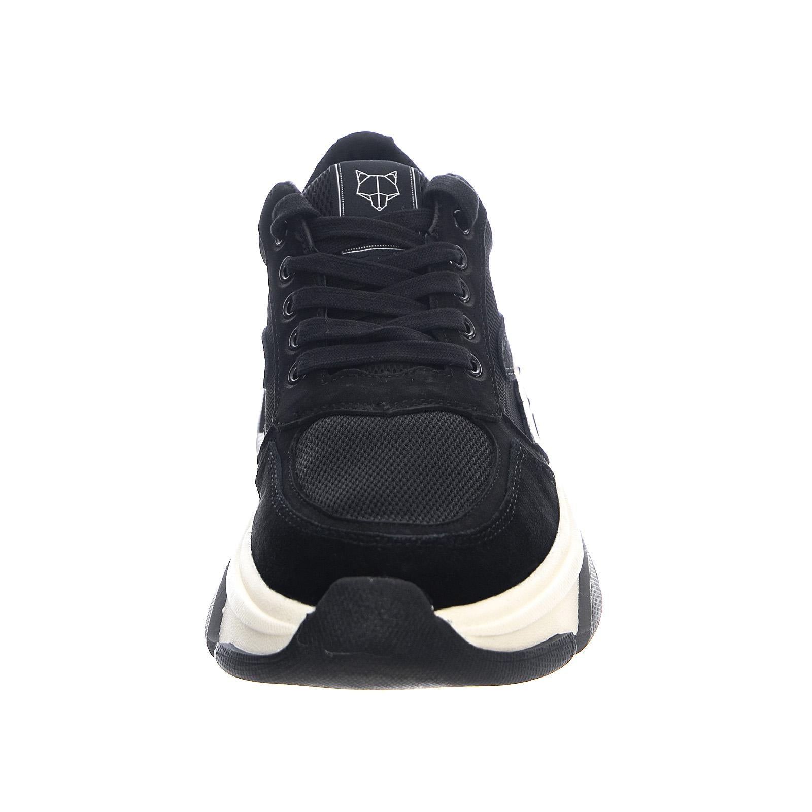 Waves Sneakears - Black Combo - Scarpe Profilo Basso Donna Nere NWSWAVES-BLACK  NAKED WOLFE 