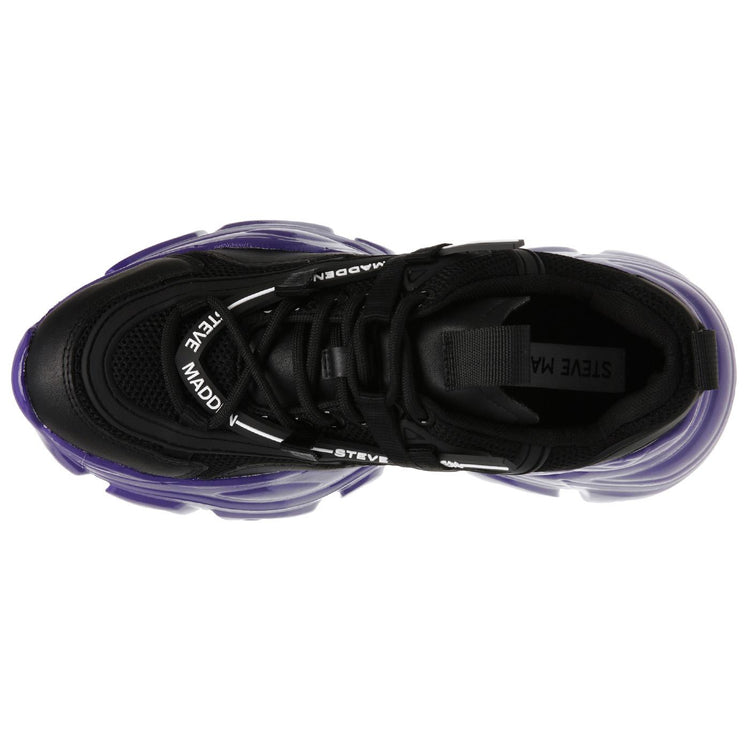 Recoupe Black / Purple - Scarpe Stringate Profilo Basso Donna Nere SMPRECOUPE-BLKPUR  STEVE MADDEN 