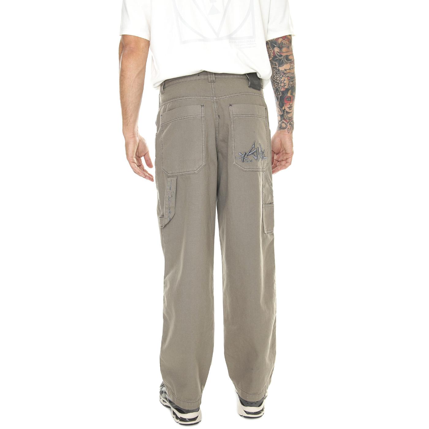 Pantalone Lungo Grigio Ricamo Grigio CNVS-00C  BLUESKIN 