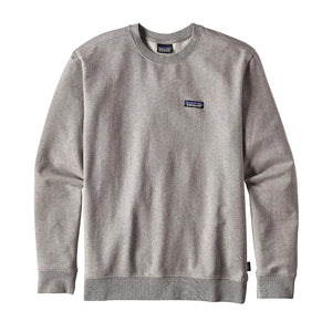 M s P-6 Label MW Crew Sweatshirt Feather Grey 39486-FEA  PATAGONIA 