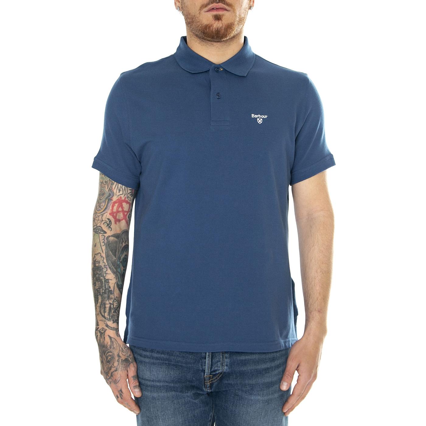 Sport Polo Deep Blue - Polo Uomo Blu MML1367BL91  BARBOUR 