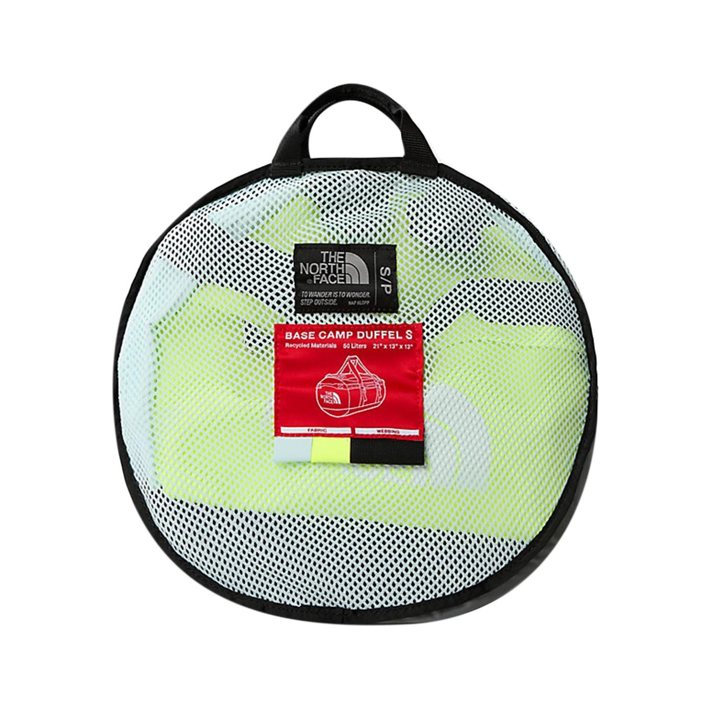 Base Camp Duffel S Sky Light Blue / Led Yellow / TNF Black - Borsa a Tracolla Multicolore NF0A52STIM11  THE NORTH FACE 