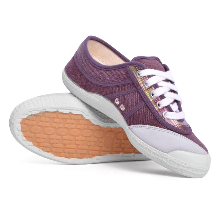 DEV04 canvas purple check 75517_4  KAWASAKI 