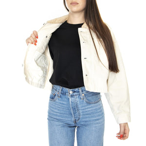 Trudy Work Jacket Unbleached - Giacca Estiva Donna Beige 221160035-UBL  OBEY 