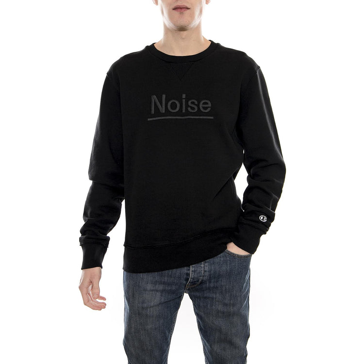 CHAMPION X WOOD WOOD CREWNECK SWEATSHIRT BLACK 115500_4  CHAMPION 