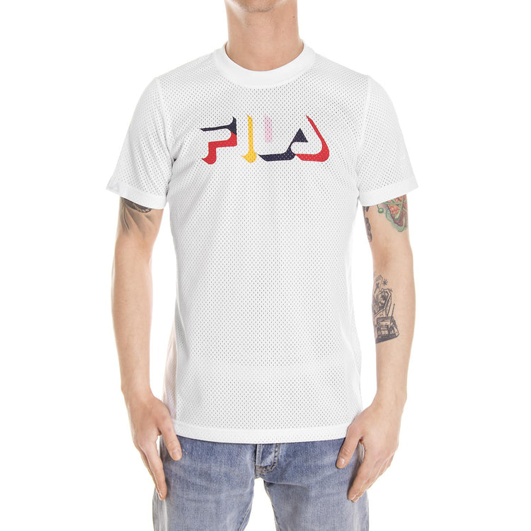 LIONA MESH TEE WHITE 76691_4  FILA 