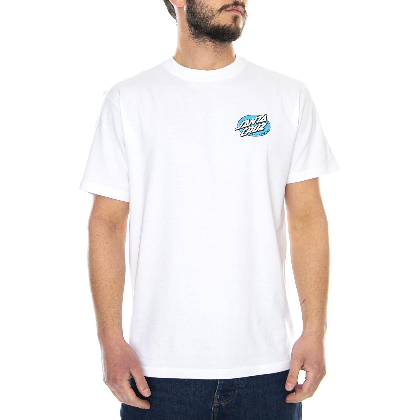  Remillard Lit AF T-Shirt White  SANTA CRUZ 