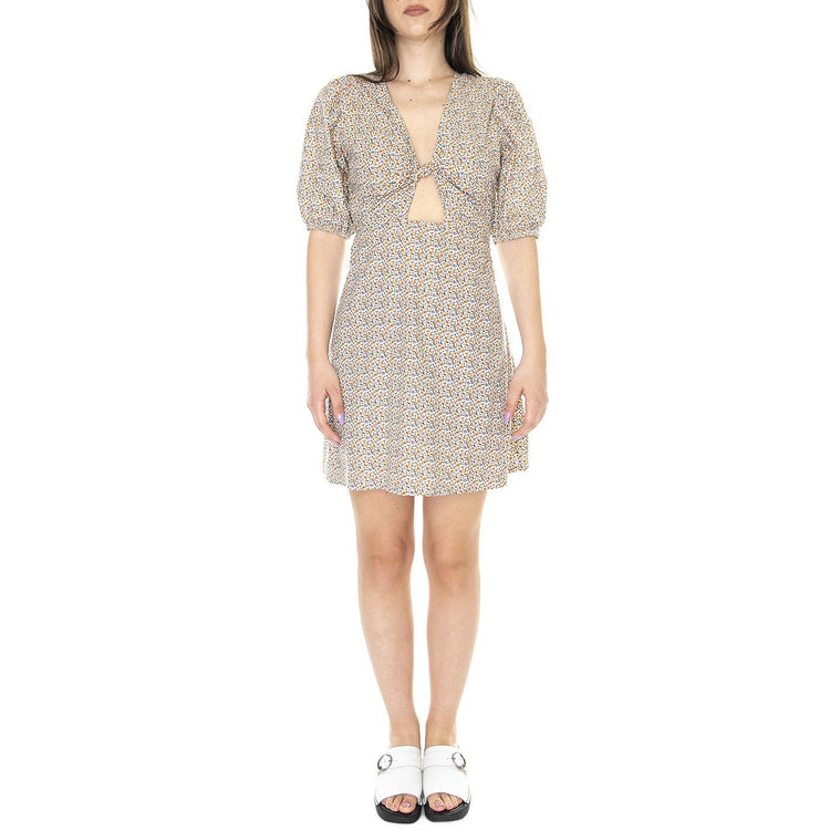 W' Vestido Corto Cut Out con Estampado Floral - Abito Donna Multicolore 31W/41218  WILD PONY 