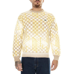 M' Pullover AH0820-NIM Multi - Maglione Girocollo Uomo Multicolore AH0812-NIM  LACOSTE 
