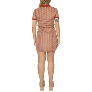 Abitino GTI Brown Dress - Abito Donna Marrone EF2655-GTI  LACOSTE 