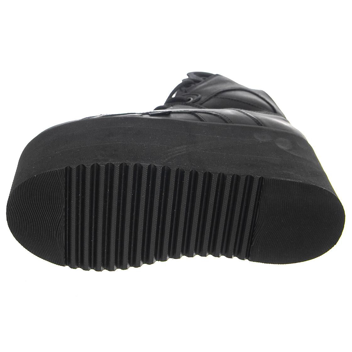 Buffalo Black Texas Oil - Scarpe Stringate Profilo Alto Donna Nere 220783_13  BUFFALO 