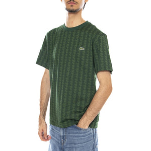 T-Shirt D1R Multioclor - Maglietta Girocollo Uomo Multicolore TH5902-D1R . LACOSTE 