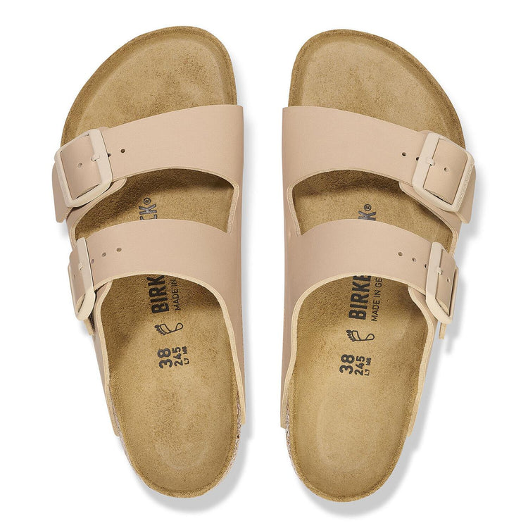 Arizona new beige, Birko Flor - Sandali Donna Beige 1027723  BIRKENSTOCK 