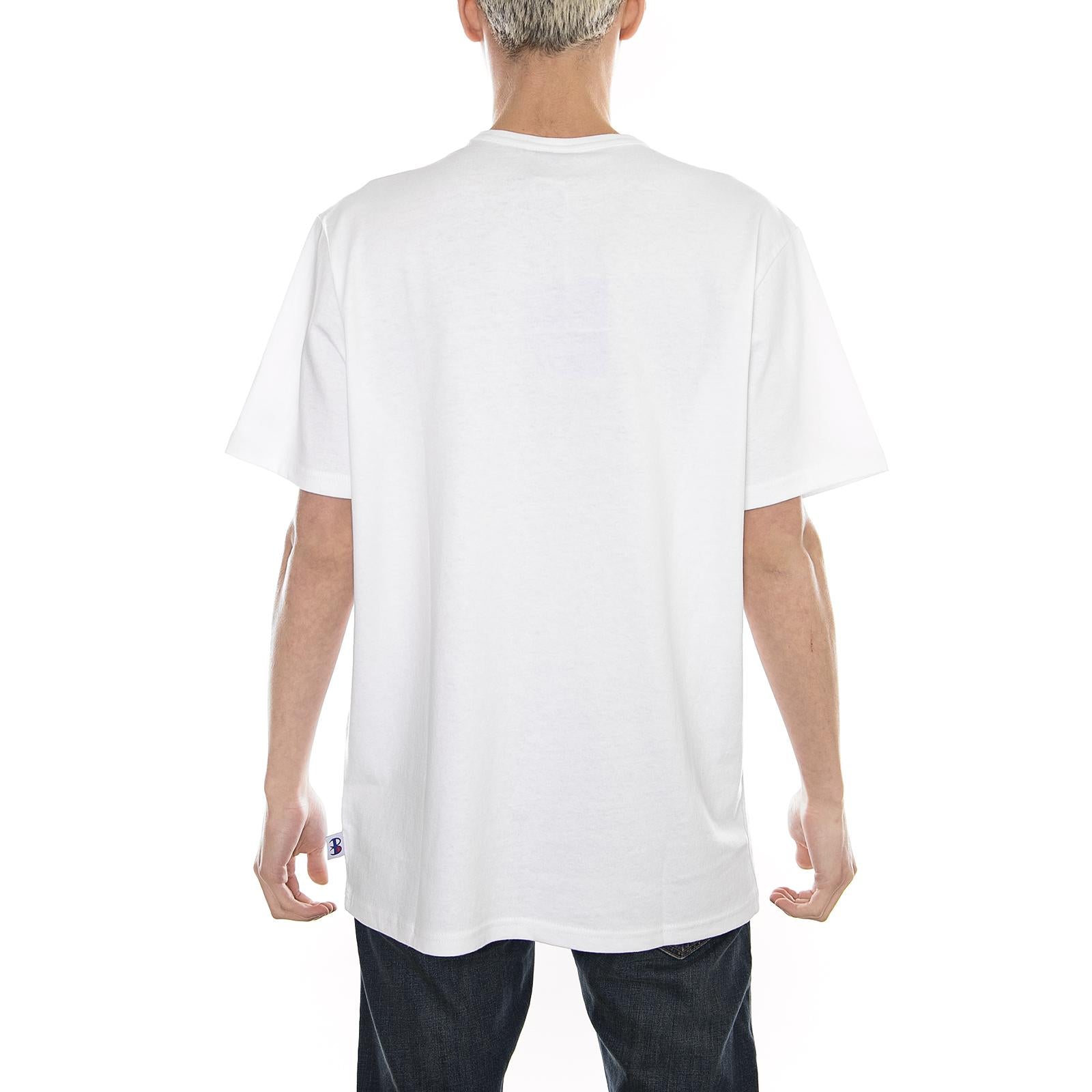 BEAMS X CHAMPION Crewneck T-Shirt WHITE 211620-WHT  CHAMPION 
