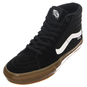 Skate SK8-HI Black Shoes - Scarpe Stringate Collo Alto Uomo Nere VN0A5FCC B9M1 VANS 