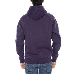 Hooded Chase Sweat Lokers / Gold - Felpa con Cappuccio Uomo Viola I033661.37YXX  CARHARTT WIP 